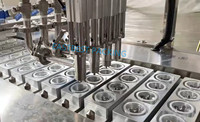 Gobelets de communion automatiques préremplis avec machine de remplissage et de scellage de gobelets à plaquettes
