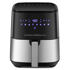ANWELL Friteuse à air numérique originale 5L pour la maison, Freidoras De Aire Fritadeira Airfray avec capacité de 5 litres - Product Image 4