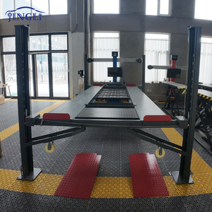 Elevador Hidráulico <span class=keywords><strong>para</strong></span> Estacionamiento de Autos de 4 Postes JINGLI con Certificación CE, Opción con Kit de Ruedas <span class=keywords><strong>para</strong></span> Fácil Movimiento en el <span class=keywords><strong>Garaje</strong></span> - Product Image 6