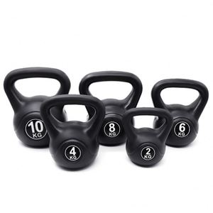 Haltères en vinyle et plastique de haute qualité pour la musculation, la gym et le <span class=keywords><strong>fitness</strong></span>, 2 kg, 4 kg, 6 kg, 8 kg - Product Image 1