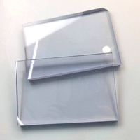 Panneaux en polycarbonate solide transparents, résistants aux rayures, revêtus d'un revêtement dur / Feuille de polycarbonate solide en PC
