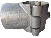 Collier de serrage pour tube en acier galvanisé, 26.9mm, 33.4mm, 42.4mm, 48.3mm
