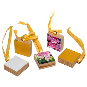 Nhà cung cấp Nhà máy 2x2 inch khung ảnh bằng gỗ đôi hai mặt hình ảnh khung ảnh khối - Product Image 2