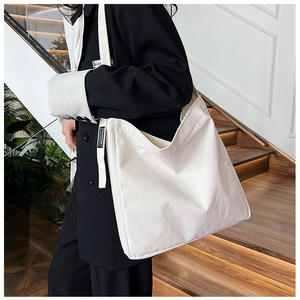 Borsa a tracolla Vintage <span class=keywords><strong>Chic</strong></span> <span class=keywords><strong>Casual</strong></span> da <span class=keywords><strong>donna</strong></span> tinta unita in velluto a coste Boho borsa da viaggio per Shopping Eco Friendly personalizzata all'ingrosso - Product Image 6