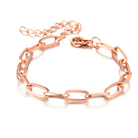2025 nouveau personnalisé croix chaîne Bracelet mode chaîne Bracelet Style polyvalent main accessoires en gros