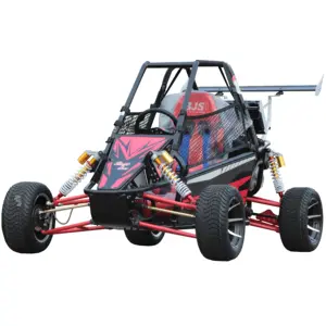 Professionnel 200cc carburant essence moteur électrique hors route course Karting voiture pédale enfants adulte Go Kart essence Karts