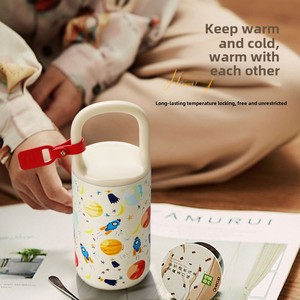 Thermos en acier inoxydable à double paroi 14 <span class=keywords><strong>oz</strong></span> bouteille <span class=keywords><strong>d</strong></span>'eau isolée sous vide pour boissons chaudes et froides - Product Image 3