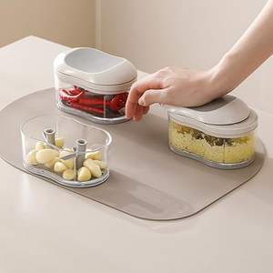 Nuevo y Popular: Triturador <span class=keywords><strong>de</strong></span> Ajo Multifuncional para <span class=keywords><strong>Cocina</strong></span>, Herramienta Mágica para Rellenar Empanadas y Triturar Ajo y Chile - Product Image 3