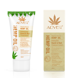 ครีมทามือ aliver ป่านพร้อมน้ำมันเมล็ดกัญชาสำหรับผิวแห้ง50มล. - Product Image 1