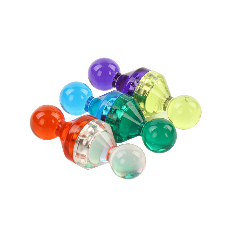 Сверхмощный дешевый магнитный штифт для бумаги с красочным покрытием для офиса дома