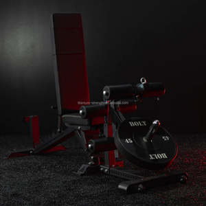 Maquinaria de gimnasio W1103 +, accesorio de extensión de pierna multifuncional para rizos de piernas, para uso doméstico, Banco de entrenamiento de fuerza de gimnasio - Product Image 2