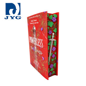 บริการพิมพ์สมุดปกแข็งแบบพ่นขอบแบบกำหนดเองหนังสือปกแข็งรุ่นพิเศษพิมพ์ด้วยตนเองพร้อมขอบฟอยล์ - Product Image 1