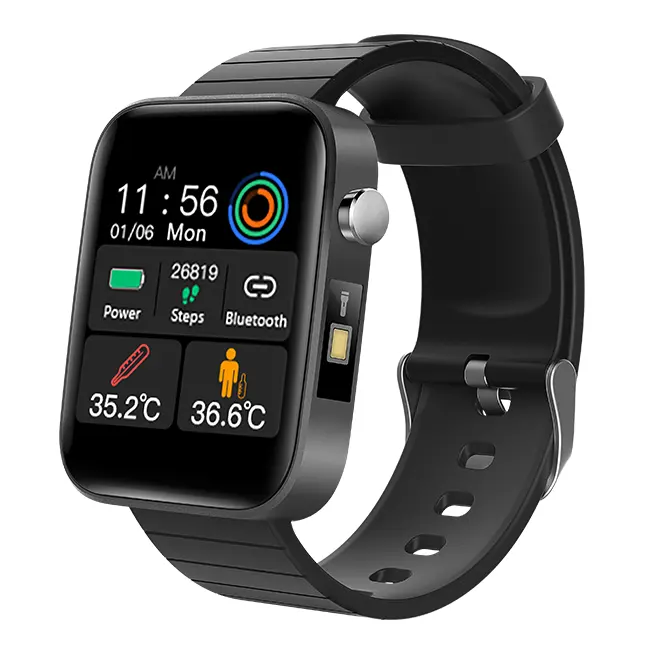 2020แฟชั่น Smartwatch T68ความดันโลหิตอัตราการเต้นหัวใจสร้อยข้อมือกีฬาสมาร์ทนาฬิกา Android