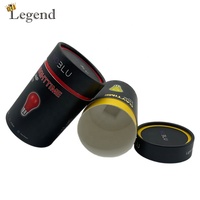 Boîtes Cadeaux Rondes en Verre avec Insert en Mousse EVA, Conception Personnalisée, Logo LED, Emballage en Papier, Tube Cylindrique, Boîte pour Ampoule