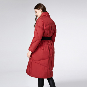 <span class=keywords><strong>Doudoune</strong></span> <span class=keywords><strong>mi</strong></span>-<span class=keywords><strong>longue</strong></span> légère pour <span class=keywords><strong>femme</strong></span>, nouvelle collection hiver 2025 |   Manteau de mode en duvet de canard blanc ajusté - Product Image 2