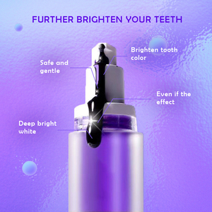 RIJESMILE Pasta de Dientes Blanqueadora <span class=keywords><strong>V34</strong></span> Morada 30ml, Suero Corrector de Color para Dientes - Product Image 4