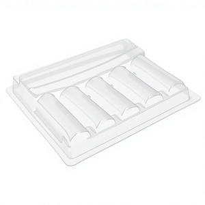 ถาดใส่ยาแบบใช้แล้วทิ้ง Super International PVC PET ขึ้นรูปด้วยความร้อน หนา 1 มม. สำหรับใส่แอมพูล - Product Image 1