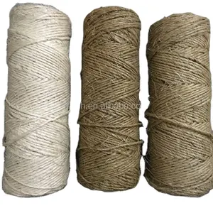 Matière première Textile Sisal arbre à chat fabriqué couleur naturelle et blanche origine chine 350 m/kg fil de Sisal