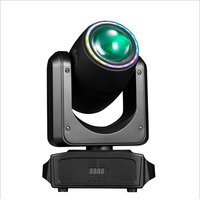 Mini projecteur LED double canon à tête mobile, faisceau double face, barre lumineuse, KTV, fête, salle de danse, DMX, ambiance, lampe de table de danse