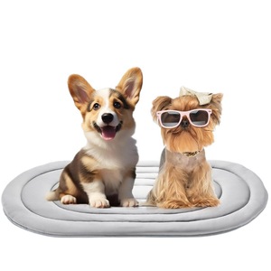 <b>Cooling</b> Pet Mat Oval Grey Double Sided For Dog Summer <b>Cooling</b> <b>Pad</b> - Product Image 5