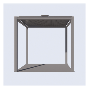 ADVANCE <span class=keywords><strong>3X3</strong></span> 3X4 4X4 6X4m Cubierta <span class=keywords><strong>de</strong></span> pérgola bioclimática <span class=keywords><strong>de</strong></span> aluminio impermeable para exteriores Pérgola con persianas <span class=keywords><strong>de</strong></span> aluminio - Product Image 4