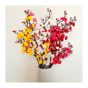 Flores Artificiales Decorativas de Exterior de Alta Calidad al por Mayor, <span class=keywords><strong>Rey</strong></span> de las Flores de Ciruelo - Product Image 2