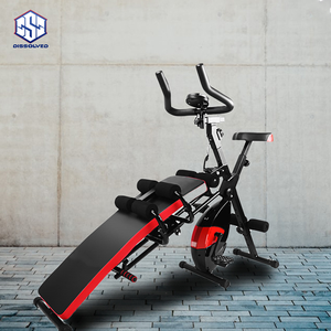 Équipement de fitness multifonctionnel en acier à contrôle magnétique, banc de musculation pour sit-ups et haltères à domicile - Product Image 1