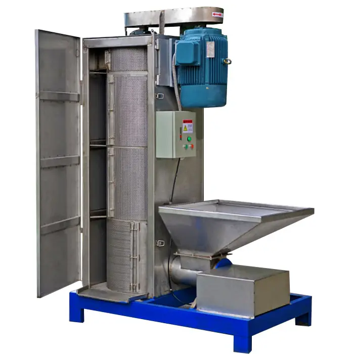 Vertikale Zentrifugal entwässerung maschine Kunststoff trocknungs maschine für Kunststoff PET PE PP HDPE Recycling Wasch linie