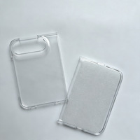 Nouvelle coque Duo pour iPhone, coque arrière rigide transparente en PC pour iPhone 18 Duo Fold, coque transparente