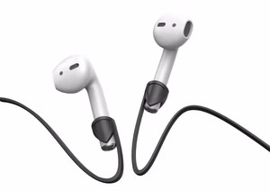 Correa de auriculares de moda para <span class=keywords><strong>AirPods</strong></span>, cable de silicona antipérdida para auriculares inalámbricos BT para accesorios de Apple <span class=keywords><strong>AirPods</strong></span> - Product Image 2
