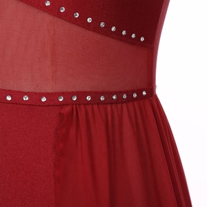 Femmes danse lyrique Performance Costume justaucorps robes robe de danse de salon Pasodoble moderne patinage artistique danse classe fête - Product Image 4