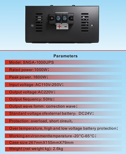 High Performance Uninterruptible <b>Power</b> <b>Supply</b> for Reliable and Continuous <b>Power</b> Backup 1000W 2000W 3000W <b>UPS</b> Home <b>Ups</b> - Product Image 2