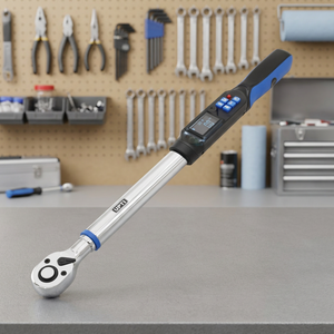 Llave Dinamométrica Digital de Alta Calidad Fabricada en Taiwán, Marca UPTI, con Acabado Cromado, Enchufe de 1/2'', 40-200 Nm, Material CR-V, Función de Ángulo, para Bricolaje, OEM y Automoción - Product Image 2