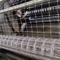 Vente en gros d'usine, filet de protection pour vaches en acier galvanisé revêtu de PVC de 4 pieds, clôture de ferme, élevage de vaches, moutons, cerfs, treillis, portails, protection contre les rongeurs