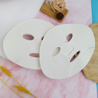 Masque facial en feuille de bananier, en cellulose, régulateur de sébum, en fibres végétales jaunes biodégradables, jetable