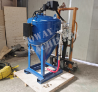 Machine de sablage liquide sans poussière Db500, Machine de sablage de précision DB225, travail du bois