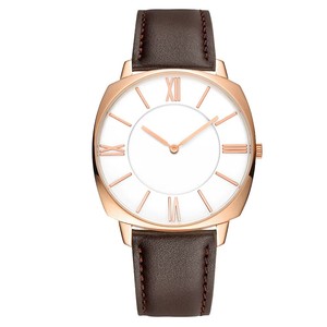 Reloj de Lujo Minimalista para <span class=keywords><strong>Mujer</strong></span> en Oro Rosa, Resistente al Agua 5 Bar, Correa de Acero Inoxidable de 20 mm, Logotipo Personalizado, Reloj de Cuarzo de Alta Calidad para Dama - Product Image 5