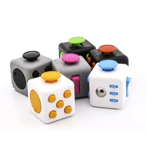 Cubo giratorio con estampado personalizado para niños y adultos, antiestrés, novedad