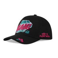 Gorras de Béisbol de Mezclilla Ajustables de 5 Paneles, Estilo Miami, Bordado 3D Premium, Dos Tonos, Personalizadas, de Alta Calidad, para Uso Urbano, Venta al Por Mayor