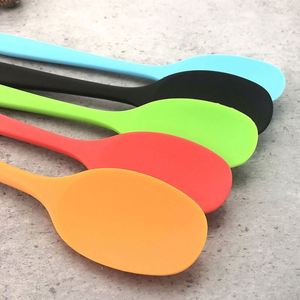 Spatule en silicone sans BPA, résistante aux hautes températures, antiadhésive, outil de cuisine pour gâteaux, spatule de cuisine - Product Image 4