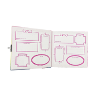 Journal intime pour enfants, joli couverture rigide imprimée personnalisée, couleur avec petite serrure