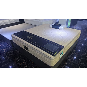 Matelas hybride de sommeil d'hôtel de luxe bien Matelas à ressorts indépendants en acier à haute teneur en manganèse à tissu fin - Product Image 2