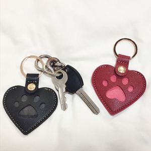 Cute Heart Pu Leather Hair Keepsake Keychain Dog Cat Fur Storage Keyring Pet Lover <b>Memorial</b> <b>Gift</b> Bag Purse Charms Decor - Product Image 6