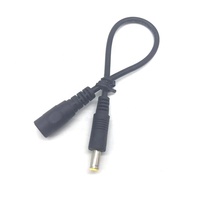 Câble d'alimentation CC 5.5*2.1mm personnalisé en usine 5.5 2.1mm Jack Câble CC 5521