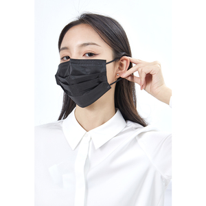 Masker Wajah bedah sekali pakai 3 lapis kustom kelas medis warna biru non-tenun - Product Image 2