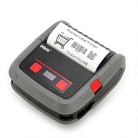 Imprimante d'étiquettes thermiques portable de 4 pouces, imprimante de reçus à code-barres, USB, Ethernet, batterie rechargeable pour la vente au détail et l'entrepôt