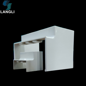 100x50 <span class=keywords><strong>PVC</strong></span> rãnh Trunking Phụ kiện phù hợp trắng đen Thông số kỹ thuật bao gồm các phụ kiện dây khác cho ống dẫn dây - Product Image 4