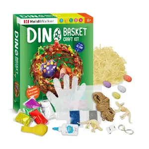 Kit de artesanato com cesta Din, kit de ciências para crianças, kit de experimentos DIY, ferramentas científicas educacionais para aprendizagem, atacado de fábrica