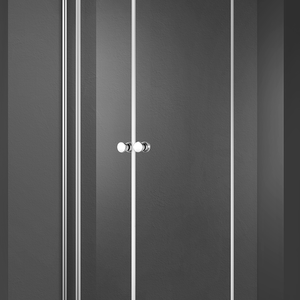 Không khung trượt vòi hoa sen cửa thép không gỉ phòng tắm hiện đại Tempered Glass Chất lượng cao - Product Image 3