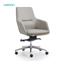 Vente en gros de chaises de bureau modernes en cuir PU ergonomique de luxe de haute qualité